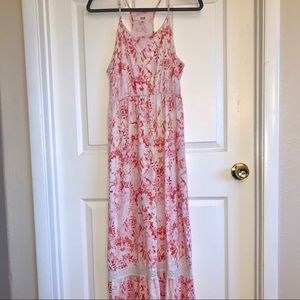 Pink/Orange Women’s Maxi Dress